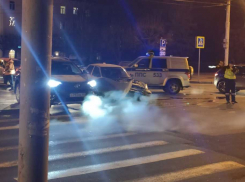 В сети появилось видео вчерашнего ДТП со смертью пешехода на юге Тамбова