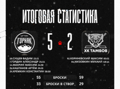 ХК «Тамбов» прервал победную серию поражением от «Горняка-УГМК»