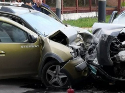 В тройном ДТП пострадали люди 