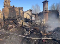 В Сатинке при пожаре погиб 62-летний мужчина