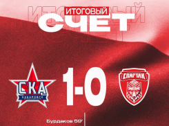 Тамбовский «Спартак» вновь проиграл в Хабаровске