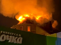 В Пригородном лесу вспыхнуло бывшее кафе