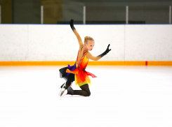 Тамбовская фигуристка заняла третье место на «Кузнецких забавах»