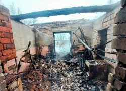 В Петровском округе мужчина погиб во время пожара 