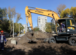 Ремонт коллектора на Володарского завершен   