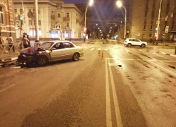 В ДТП в центре Тамбова пострадали два человека