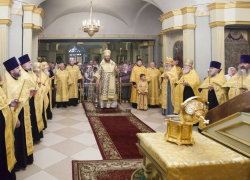 В Тамбов прибыли мощи святого Пантелеймона 