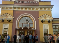 Обновленное здание ж/д вокзала открыли в Моршанске 