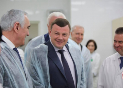 Высокий гость оценил условия в которых тамбовские дети рождаются и учатся 