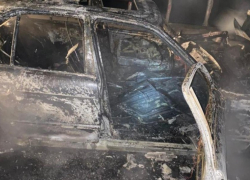 В Никифоровском районе сгорел автомобиль после столкновения с фурой