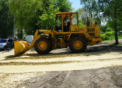 В Тамбове начали оборудовать первую площадку для выгула собак