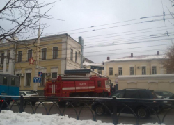 Управления образования и ЗАГСа на Советской затянуло дымом
