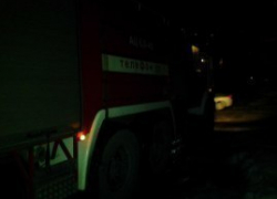 При пожаре в Тамбове пострадал человек