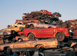 Глава сельсовета в Тамбовской области пьяный разбил служебную машину, а потом сдал ее в металлолом