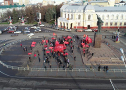 В Тамбове подрались участники коммунистического митинга 