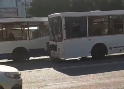 В Тамбове из-за столкновения двух автобусов пострадало двое пассажиров