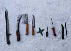 Житель Тамбова попался на незаконном изготовлении холодного оружия