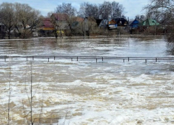 В Моршанском районе произошёл подъём уровня воды