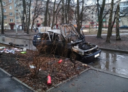 В Тамбове сгорел очередной автомобиль