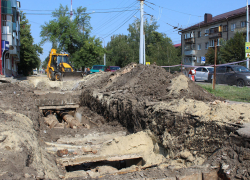 В Тамбове «Квадра» начала ремонт трубопровода на Мичуринской