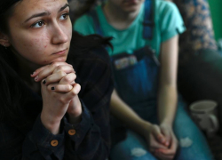 Максим Егоров встретился с беженцами из Донбасса