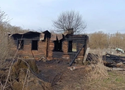 В Староюрьевском округе при пожаре погибли мать и сын