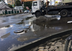 В Тамбове на Гастелло вновь произошла коммунальная авария