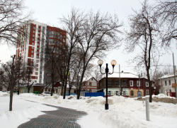 Жители центра Тамбова считают, что из-за строительства многоэтажки разрушаются дома