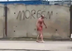 На юге Тамбова голый и окровавленный мужчина распугал прохожих