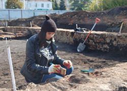 На месте снесенных старинных зданий в историческом центре Тамбова найдена кухонная утварь 19 века