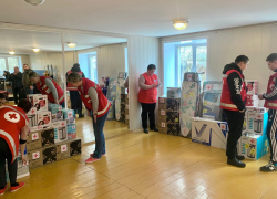 В Тамбовской области беженцам ЛНР и ДНР передали бытовую технику