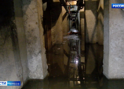 На юге Тамбова подвал одной из многоэтажек регулярно затапливает