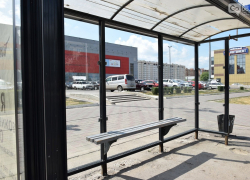 В Тамбове снова "завандалили" остановку общественного транспорта