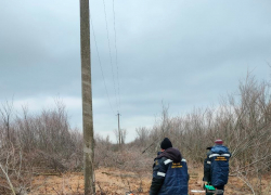 Рабочие «ТСК» все новогодние праздники помогали восстанавливать линии электропередач в ЛНР