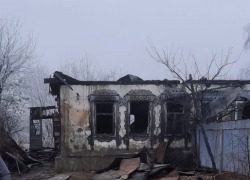 В Мичуринске сгорел частный дом, погиб молодой мужчина