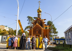 Часовне на "Динамо" уже возвели купол