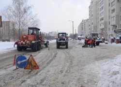 Тамбов справляется с последствиями снегопада   