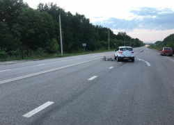На трассе «Тамбов-Котовск» 73-летний водитель «Форда» сломал рёбра велосипедисту