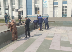Тамбовские фонтаны начали готовить к началу сезона