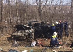 В страшной аварии под Тамбовом погибли люди
