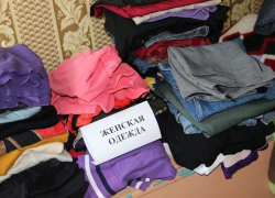 «Добрая точка» привезла в Инжавинский район почти 2 000 килограммов одежды и обуви
