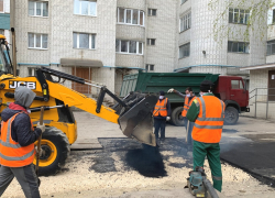 В Тамбове благоустраивают участки, где проводился ремонт теплосетей 