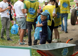 В Тамбове на «Чистых играх» собрали 2 тонны мусора за 2 часа