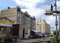 В Тамбове незаконные ларьки отключают от электричества