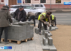 В Тамбове затянулся ремонт улицы Советской