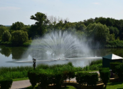 В Тамбове к концу лета заработал фонтан в Цне