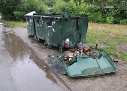 На тамбовского поджигателя мусорных контейнеров завели два уголовных дела