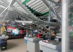 В Моршанске упала крыша сетевого магазина