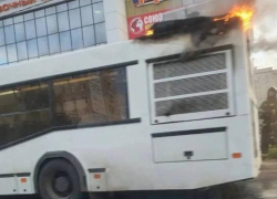 Прокуратура проводит проверку возгорания автобуса 