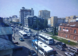 В самый жаркий день лета Тамбов замер в пробках